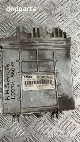 Компютър Renault Megane Scenic 1.9DTi 1998г. 0281010077 7700114644 