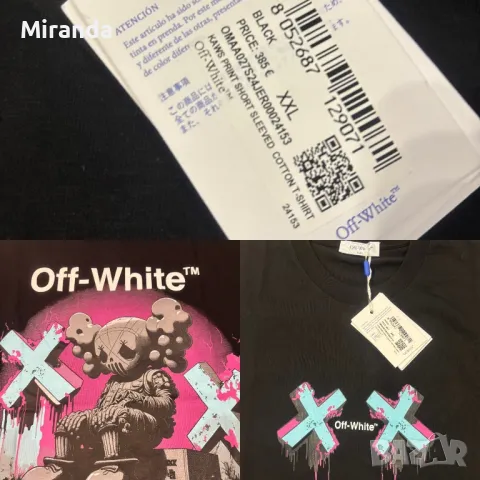 Off White мъжки тениски XL и XXL, снимка 4 - Тениски - 48164450