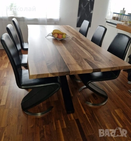 трапезна маса масив орех, снимка 10 - Маси - 53541307