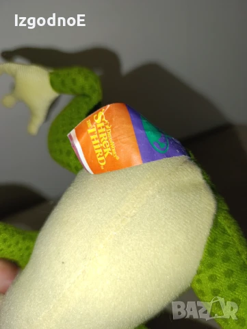 Shrek Шрек Третият жабешки принц Плюшена играчка ~ 2006, снимка 3 - Плюшени играчки - 50560803
