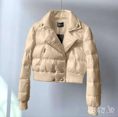 Преходно яке Силиконова вата balmain, снимка 2 - Якета - 50912271