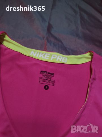 NIKE PRO Тениска/Дамска S, снимка 3 - Тениски - 45753595