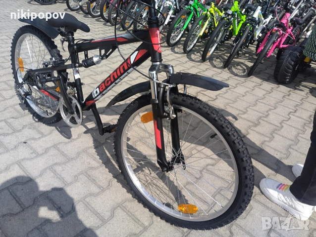 SPRINT Велосипед 24" Bachini Speed FSP черен.червен, снимка 4 - Велосипеди - 53848801