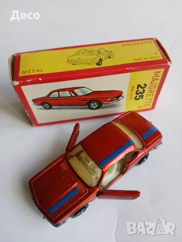 Majorette стара метална количка BMW 1/64., снимка 6 - Колекции - 52276291