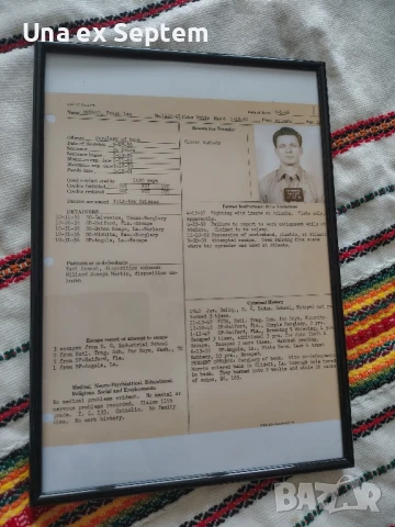 Досието на Франк Лий Морис от Алкатраз, снимка 1