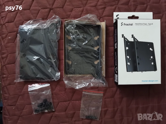 HDD кутии, Fractal Design, 2 бр., 3.5", черни