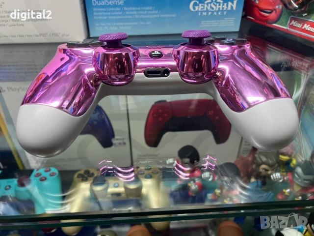 Джойстик Sony PS4 DualShock 4 ,Розово златен Оригинален, 2 г гаранция, снимка 6 - PlayStation конзоли - 53633884