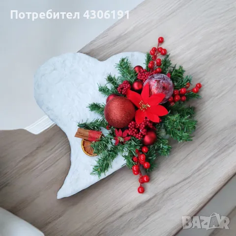 Коледни венци, свещници, украси, снимка 3 - Коледни подаръци - 48046712