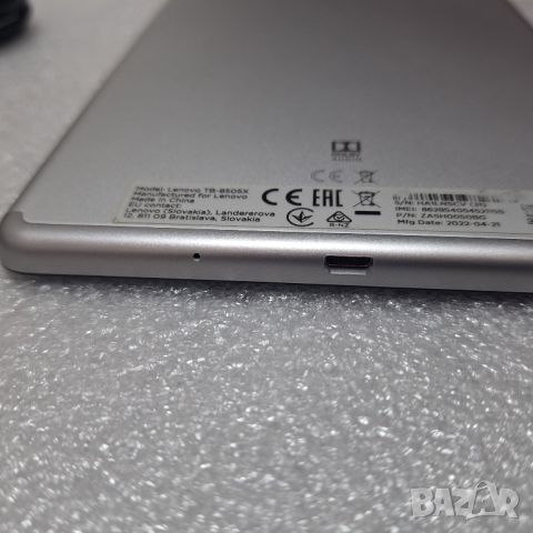 КАТО НОВ! Таблет Lenovo M8 модел:TB-8505X,16 GB,2 GB, Platinum Grey, снимка 12 - Таблети - 45357452