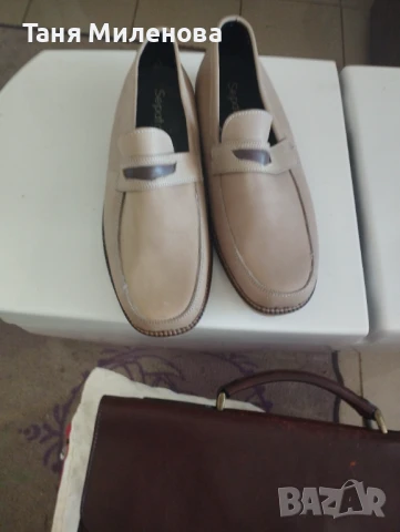 3 бр. Качествени мъжки обувки от естествена кожа 44,45, снимка 8 - Официални обувки - 50581633