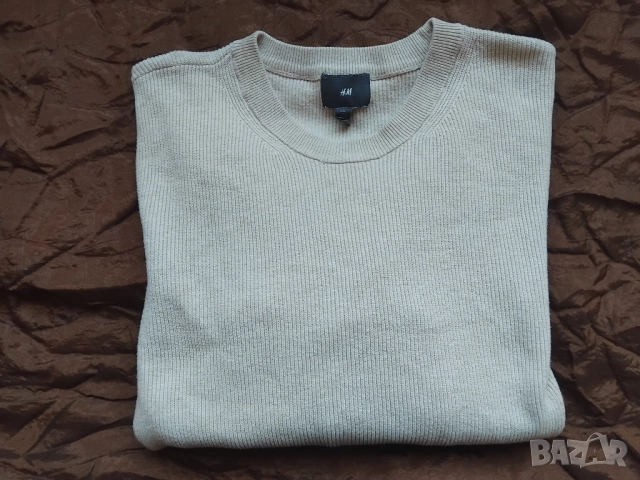 H&M оригинален мъжки пуловер, снимка 2 - Пуловери - 52803165