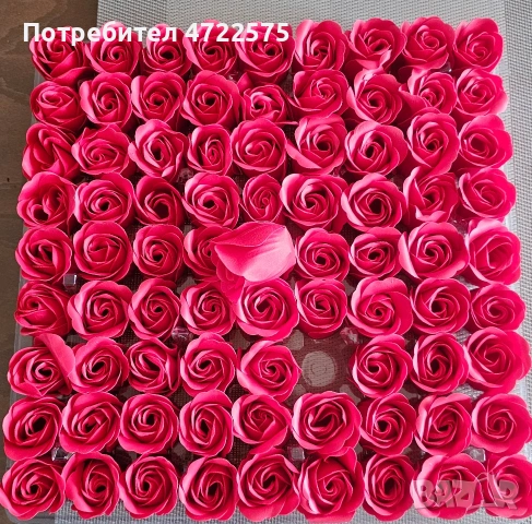Сапунены рози. Рози от сапун, снимка 8 - Подаръци за жени - 53453151