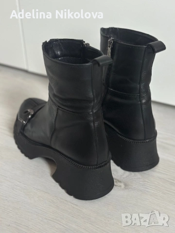 Дамски боти естествена кожа, снимка 6 - Дамски боти - 53054583