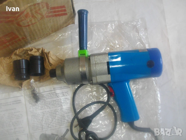 НОВА ИНДУСТРИАЛНА ДЯСНА ГАЙКОНАВИВНА МАШИНА С КВАДРАТ 3/4 ПЪЛЕН КОМПЛЕКТ СТАРО КАЧЕСТВО ПРОФЕСИОНАЛ, снимка 17 - Други инструменти - 54208933