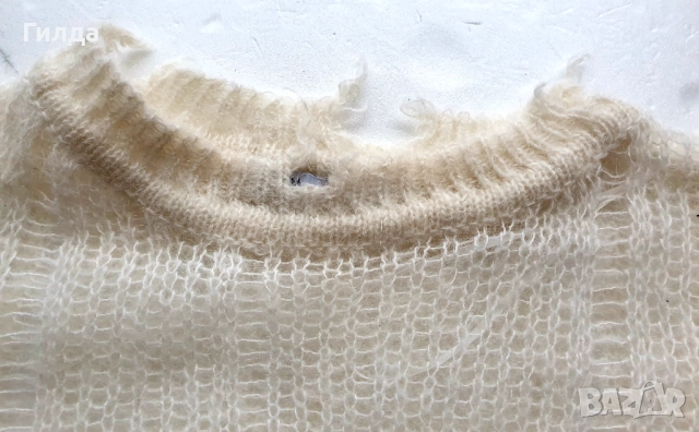 Zara пуловер вълна и алпака L, снимка 2 - Блузи с дълъг ръкав и пуловери - 52770414