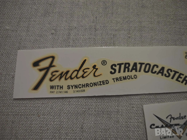 Ваденки Fender Stratocaster 1968/71 (CBS 70's) Custom Shop, снимка 2 - Китари - 53639295