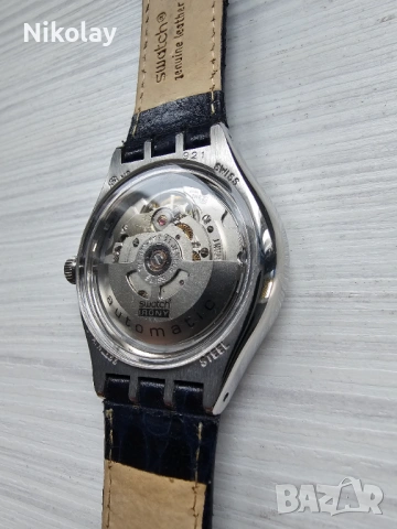 Aвтоматичен часовник Swatch Irony Automatic Heracles - YAS403 - Swiss, снимка 5 - Мъжки - 53419648