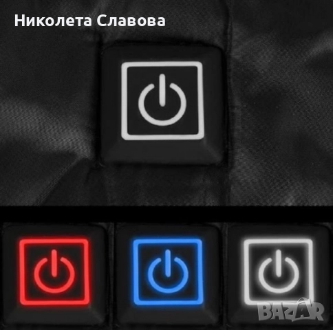 Електрическа жилетка с отопление HotVex USB Heated Vest – с 9 зони на отопление, снимка 5 - Други - 52023487