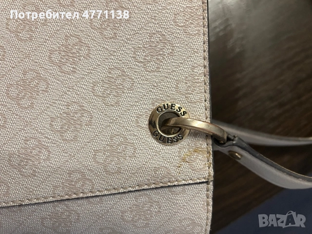 GUESS WOMEN NOELLE NOEL TOTE NUDE HANDBAG / GUESS NOELLE ДАМСКА ЧАНТА, снимка 10 - Чанти - 53904341