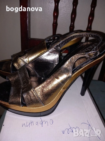 Чисто нови елегантни обувки от естествена кожа, 39 номер, снимка 11 - Дамски елегантни обувки - 54038117