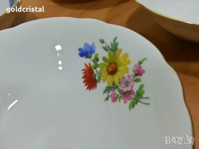 Стар немски порцелан купички , снимка 4 - Антикварни и старинни предмети - 49691298