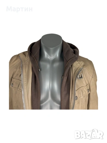 Коженo яке - HUGO BOSS - естествена кожа, снимка 12 - Якета - 53683871