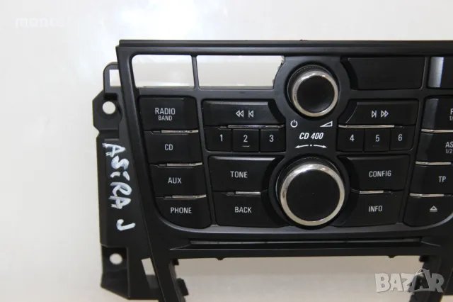 CD Radio AUX Opel Astra J (2009-2016г.) 13346050 / CD 400 / CD400, снимка 2 - Аксесоари и консумативи - 47316165