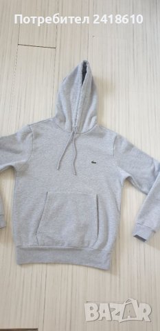 Lacoste Classic Fit  Hoodie Mens Size 3 - S НОВО! ОРИГИНАЛ! Мъжка Качулка !, снимка 10 - Суичъри - 46042012