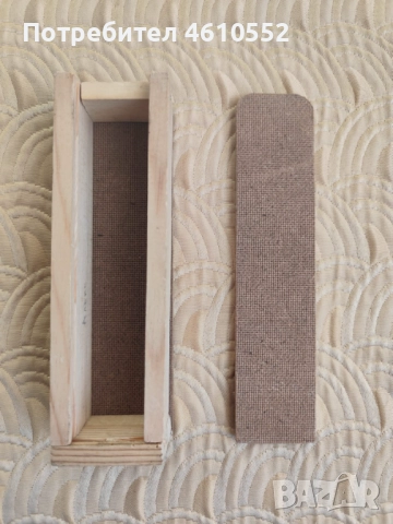 Дървена кутия с капак, снимка 2 - Кутии за съхранение - 52005312