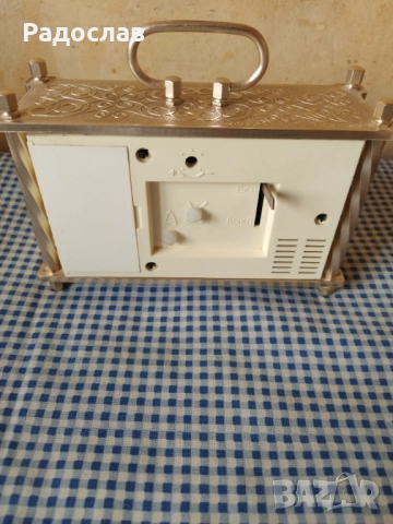 СССР електромеханичен будилник Слава, снимка 7 - Други - 52305089