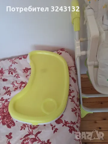 Детско столче за хранене Moni, снимка 8 - Столчета за хранене - 49720707