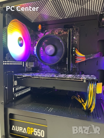 Геймърски компютър AMD Ryzen 5 1600, GTX 1070 8GB, 16GB ram, снимка 3 - Геймърски - 52684490