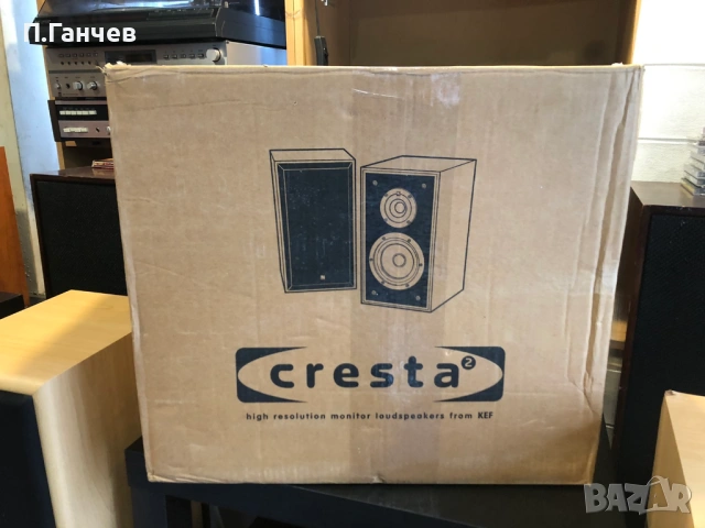 KEF CRESTA 2 Тонколони с оригинална опаковка, снимка 3 - Тонколони - 53911032