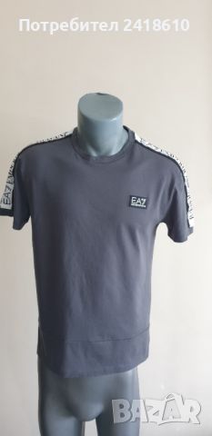 Emporio Armani EA7 Stretch Mens Size S/ M НОВО! ОРИГИНАЛ! Мъжка Тениска!, снимка 7 - Тениски - 46102534