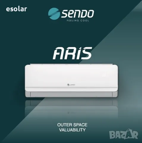 Инверторен климатик SENDO Aris 12000BTU A++, снимка 6 - Климатици - 47141351