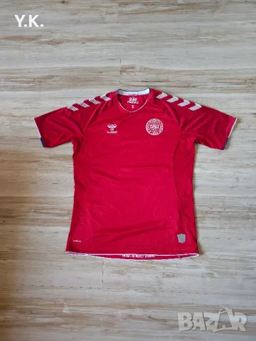 Оригинална мъжка тениска Hummel x Denmark National Football Team / Season 18 (Home), снимка 1 - Тениски - 47367614