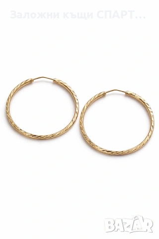 Златни Обеци - 2.68гр. 