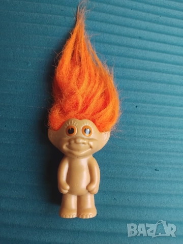 Retro Troll / играчка Трол от 90-те години, снимка 3 - Колекции - 52656173