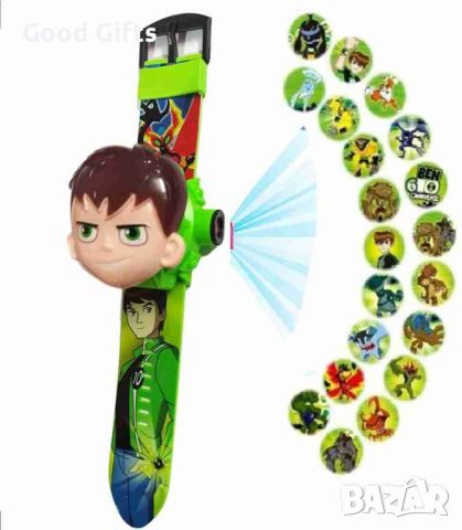 Детски часовник с проектор Ben 10, Avengers, Елза, Снежанка, снимка 10 - Други - 46591736