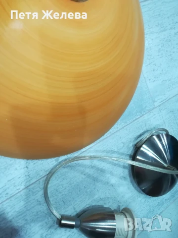 Полилей хром и стъкло , снимка 3 - Полилеи - 50732002