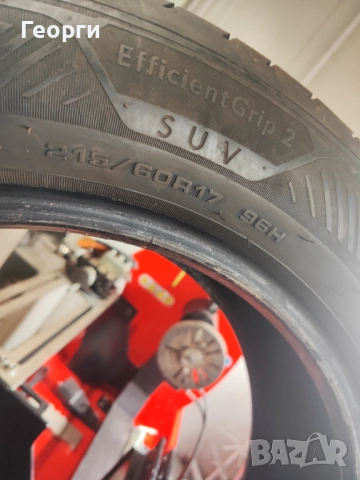 4бр.летни гуми 215/60/17 Goodyear, снимка 10 - Гуми и джанти - 54169019