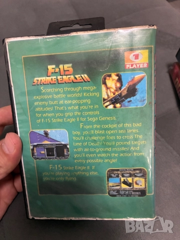 F15- Strike Eagle 2 Sega, снимка 2 - Други игри и конзоли - 52268649