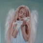 Да срещнеш ангел, снимка 1 - Картини - 45567412