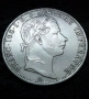 1 Флорин 1858 година Австроунгария , Франц Йосиф I сребро, снимка 2