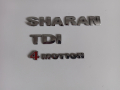 Емблема задна за VW SHARAN TDI 4 MOTION , снимка 1