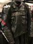 Kожено яке за мотор DAINESE AVRO D2 TITANIUM 48 S-M, твърди протектори, снимка 2