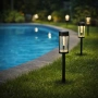 Градинската соларна лампа XF-2902 - стилно и практично решение за осветление на двор, алеи и тераси, снимка 8