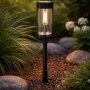Градинската соларна лампа XF-2902 - стилно и практично решение за осветление на двор, алеи и тераси, снимка 4