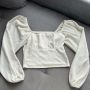 Дамска блуза с дълги ръкави, S размер, снимка 1 - Блузи с дълъг ръкав и пуловери - 45886925