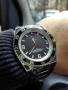 Швейцарски Cyma Ice Aquamare Star Professional Diver, 200m сапфир 43mm, снимка 2